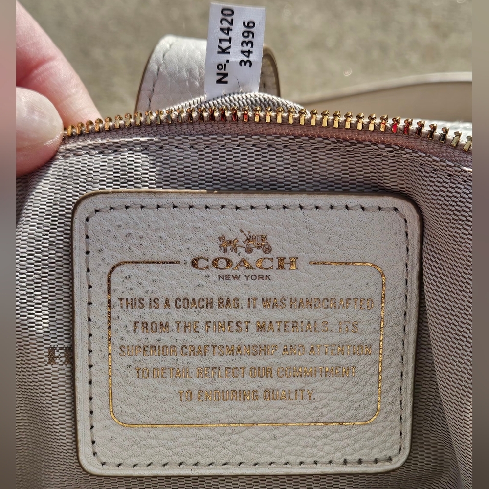 Coach Dakota Whiplash Fringe Crossbody - Picture 6 of 12